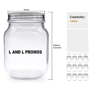 16OZ Mason Jar