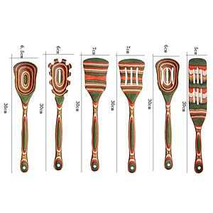 6PCS Pakka Wood Cooking Tools