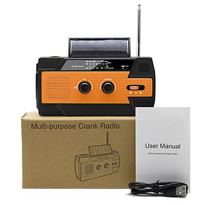Hand Crank Radio, Emergency Weather Radio