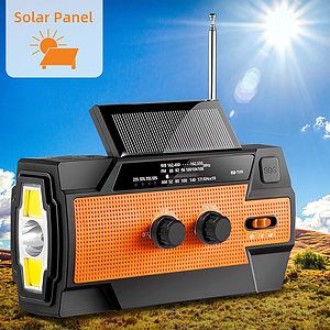 Hand Crank Radio, Emergency Weather Radio