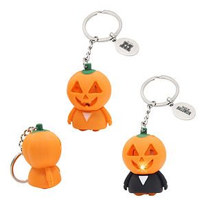 Halloween Pumpkin Man Keychain