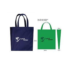 Reusable Totes Bag Bulk, Non Woven Grocery Handle Bag