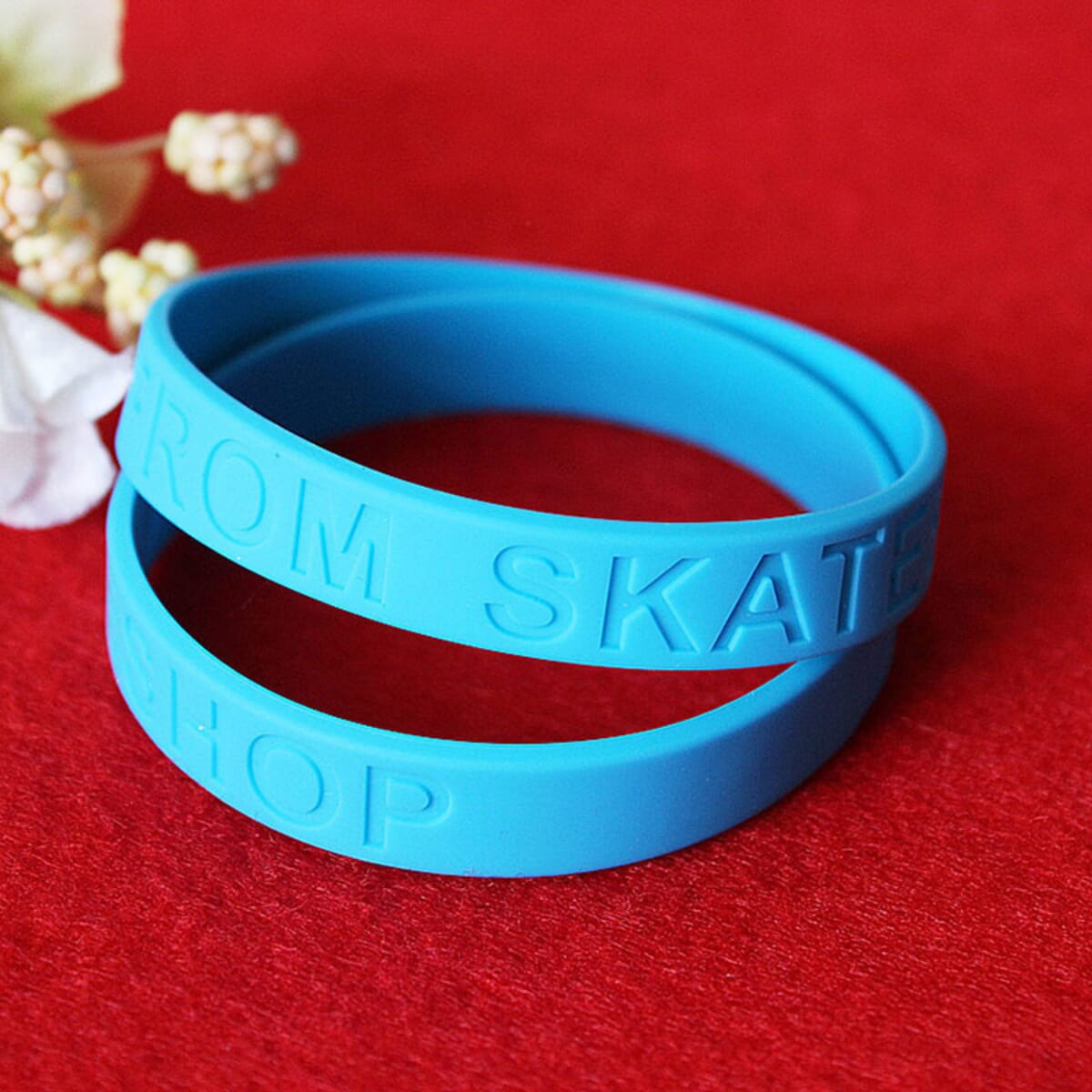 Debossed Silicone Bracelet