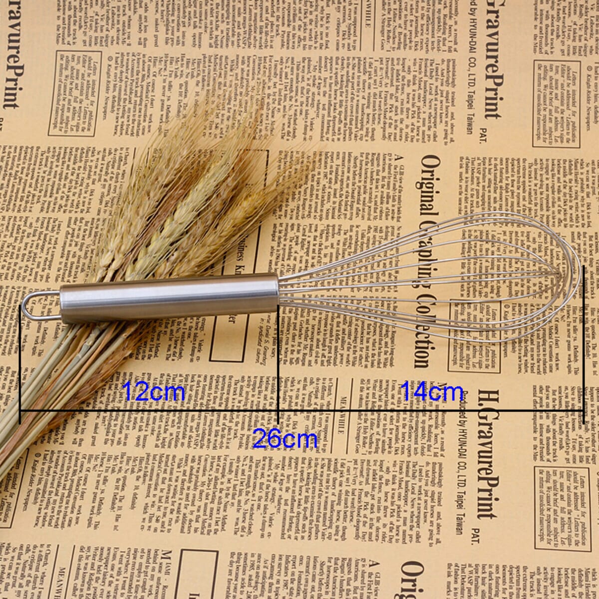 10" Stainless Egg Whisk