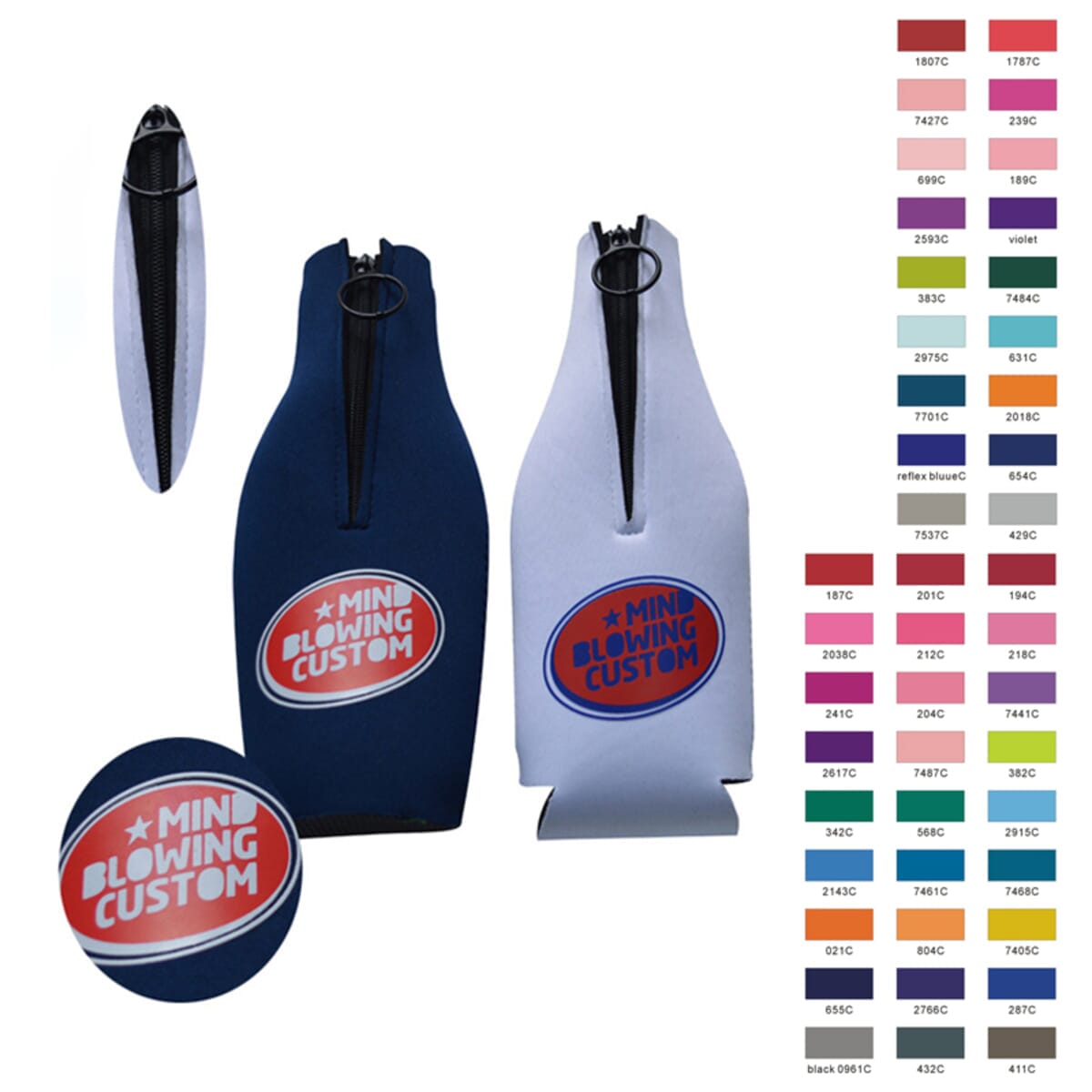 Collapsible Neoprene Bottle/Can Cooler