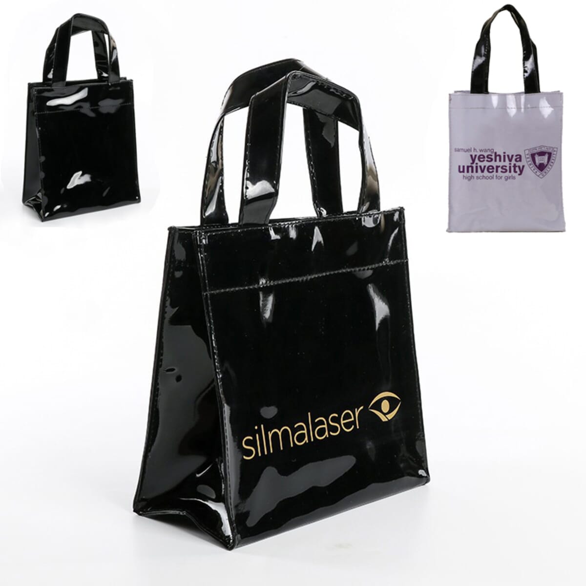 PVC Mirror Leather Gift Tote Bag