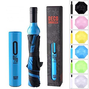 170T Wine Bottle Umbrella