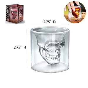 Inside Skull Shape Glass