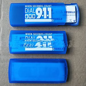 Portable Bandage Dispenser Case