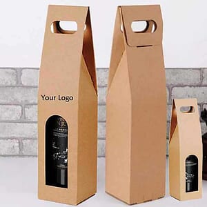 Liquor Bottle Cardboard Packaging Box