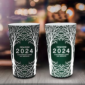 Glowing Party Cups for Indoor Outdoor Party Event House Parties Birthdays Weddings