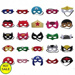 Superheroes Party Masks