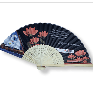 Folding Bamboo Paper Hand Fan