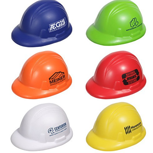 Hard Hat Style Stress Ball