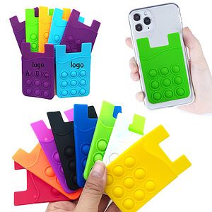 Push Pop Phone Wallet