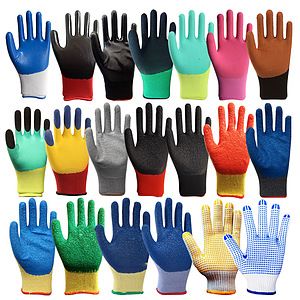 Latex Coated Work Gloves