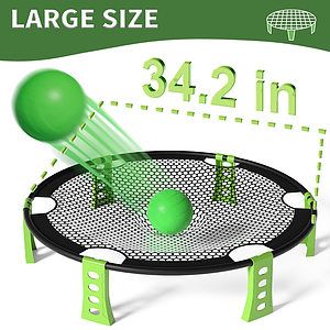 Beach Yard Lawn Backyard Roundnet ball net Games Set