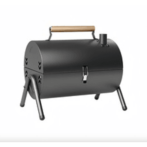 Portable Barbecue Charcoal Grill With 3-Piece BBQ Utensil