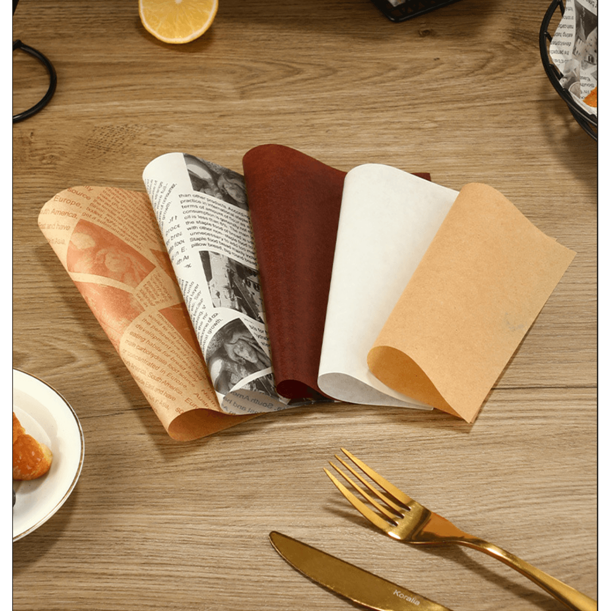 Custom Sandwich Wrapping Paper