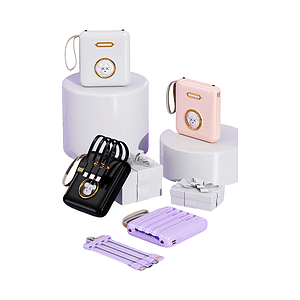 Cute Mini Portable Charger 6000mAh Power Bank