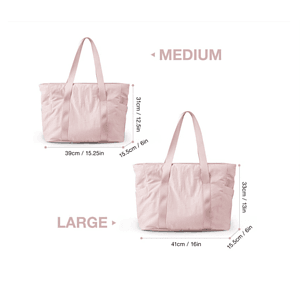Tote Bag with Zipper