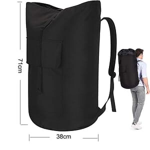 Large Laundry Bag with Straps