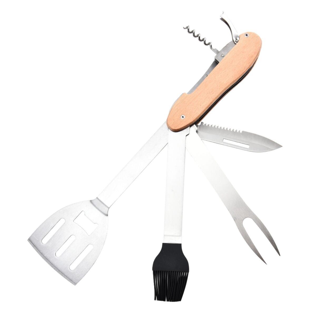6-in-1 Multitool BBQ Barbecue Grill Accessories with Bag