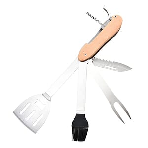 6-in-1 Multitool BBQ Barbecue Grill Accessories with Bag