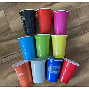 16oz. BPA FREE Full Color Stadium Cup for Party
