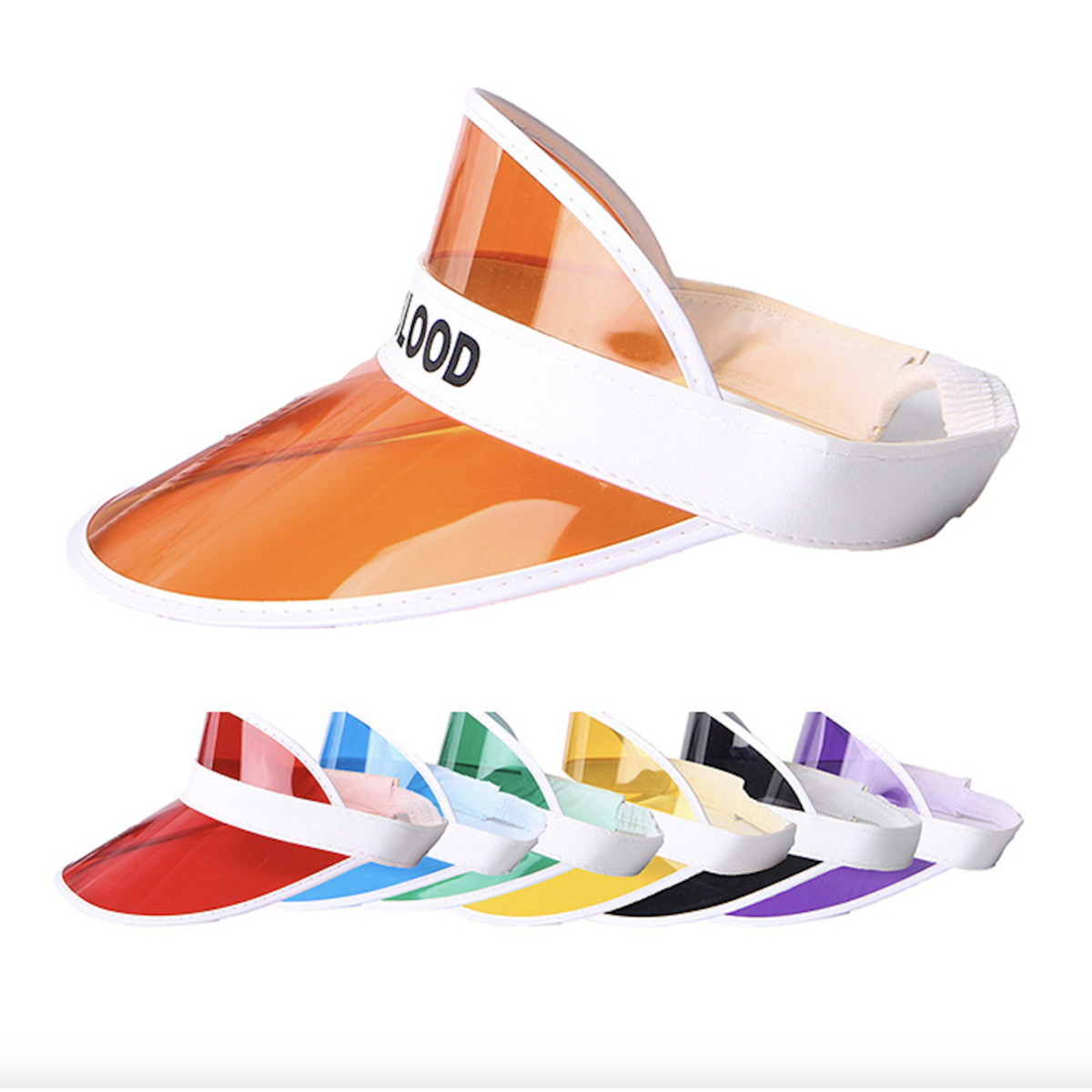 Transparent Sun Visor Hat