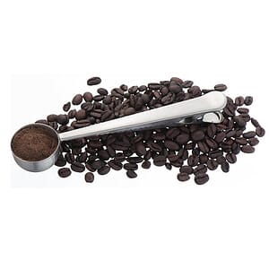 Stainless Steel Bag Clip With Spoon