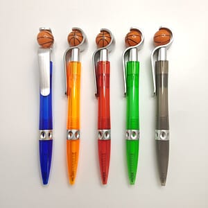 Novelty Stress-Relief Basketball Ballpoint Pen