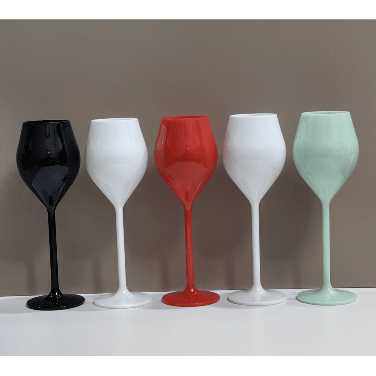 Unbreakable Plastic Wine Glasses 4.5oz
