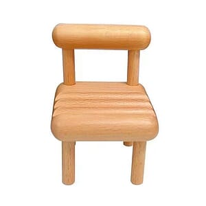 Wood Chair Phone Stand
