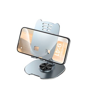 360 Rotating Metal Holder for Desk Phone Stand