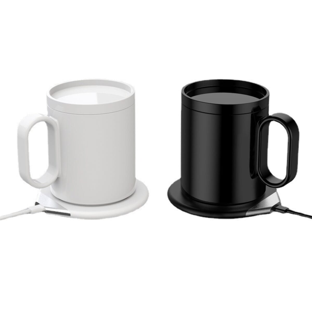 2 in 1 Smart Coffee Mug Warmer with Wireless Charger