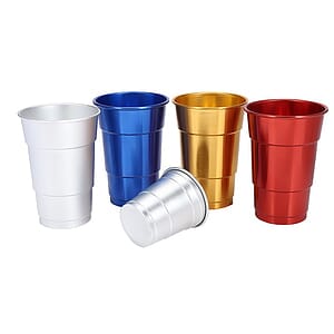 16 Oz Reusable Aluminum Beer Mug