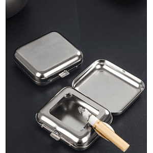 Mini Stainless Steel Portable Ashtray