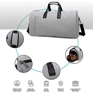 55L Hanging Suitcase Suit Business Duffle Bag