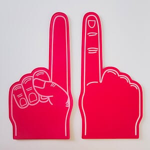 Custom Giant Foam Finger