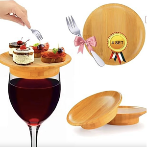 Wine Glass Charcuterie Topper