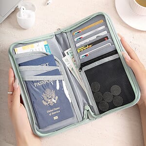 Compact Travel Essentials Organizer
