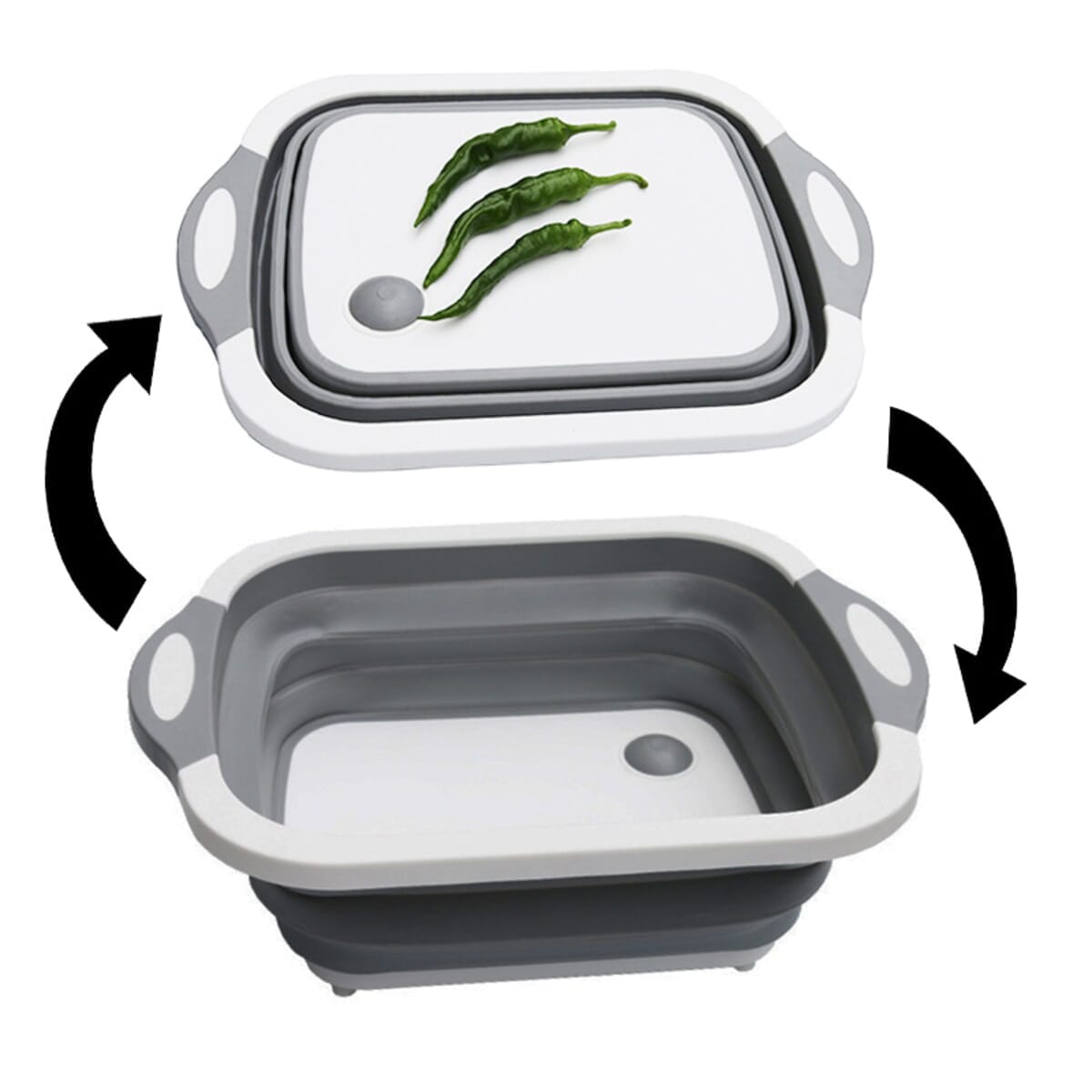 Plastic Foldable Basin Travel Outdoor Camp Bucket