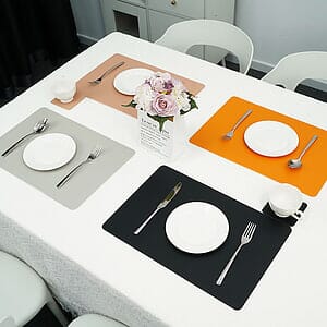 Faux Leather Placemat