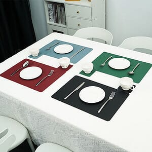 Faux Leather Placemat