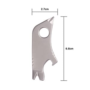 Multi-function 7-in-1 Mini Bird Crowbar Bottle Opener
