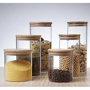 Glass Canisters