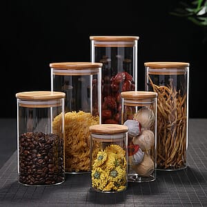 Glass Canisters