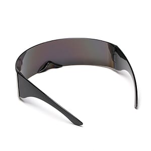 Futuristic Space Cadet Mono Lens Shield Sunglasses