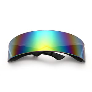 Futuristic Space Cadet Mono Lens Shield Sunglasses